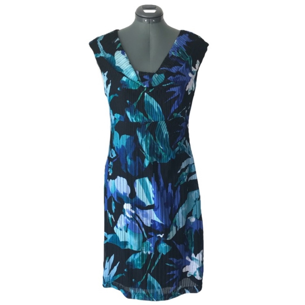 connected apparel Petite Floral Dress NWOT